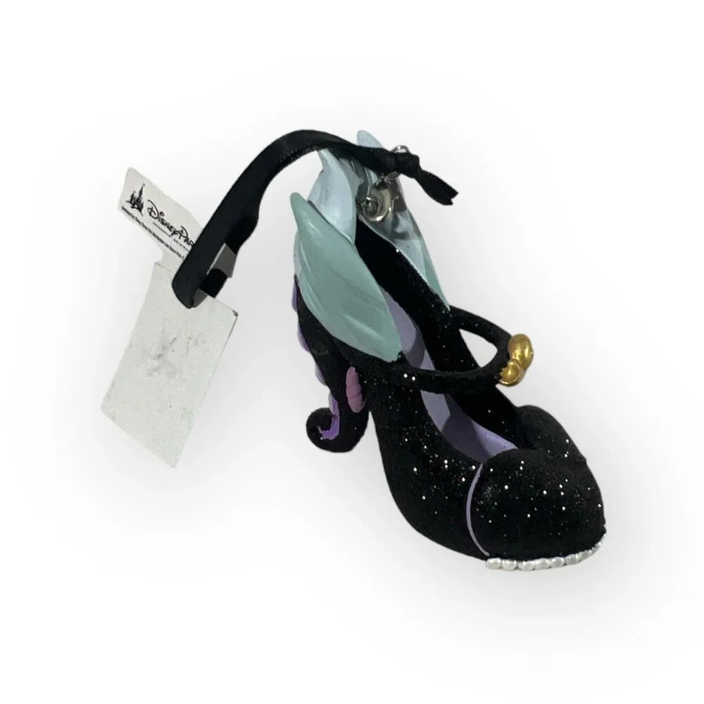 DISNEY PARKS DESIGNER SHOES URSULA THE LITTLE‎ MERMAID SHOE CHRISTMAS ORNAMENT